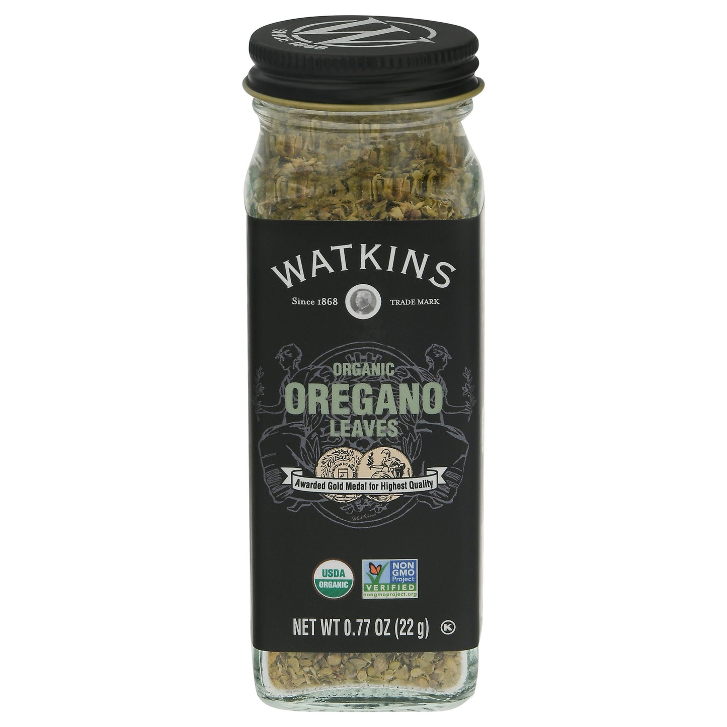 Watkins Seasoning Oregano Leaves Organic 0.67 Oz (Pack of 3)