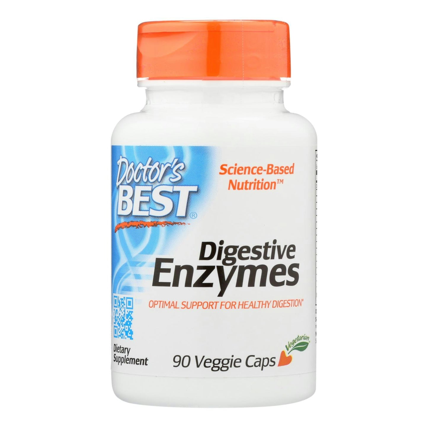 Doctor's Best - Digestive Enzymes - 90 Vegetarian Capsules