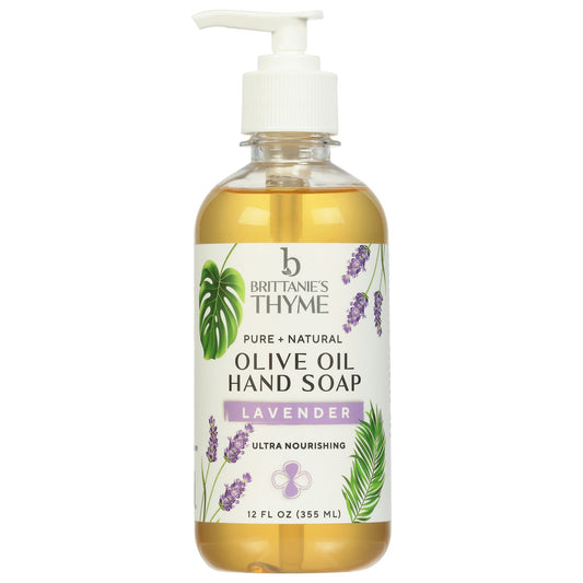 Brittanie's Thyme - Hand Soap Liquid Lavender - 12 fl. oz (Pack of 3)