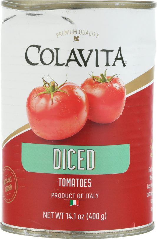 Colavita Tomatoes Diced 14.1 Oz Pack of 6