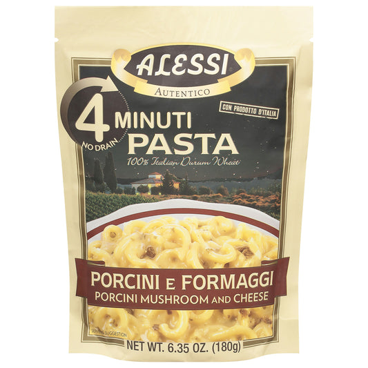 Alessi Pasta Porcini E Formaggi 6.35 oz (Pack of 6)