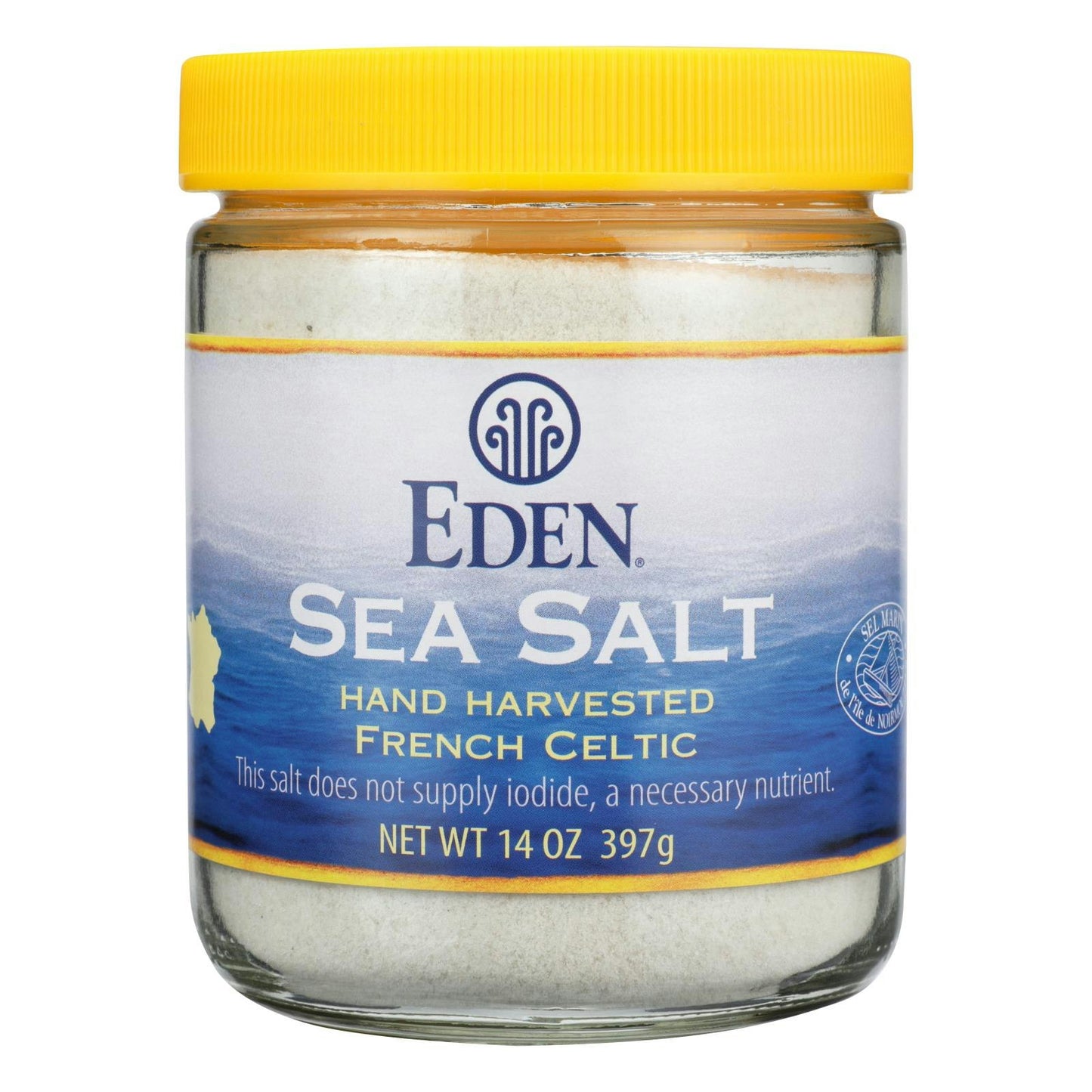 Eden Foods French Celtic Sea Salt 14 oz (Pack of 12)