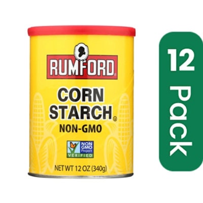 Rumford Corn Starch - 12 oz (Pack of 12)