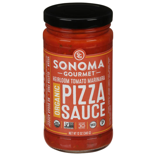 Sonoma Gourmet Sauce Pizza Tomato Marinara 12 Oz Pack of 6