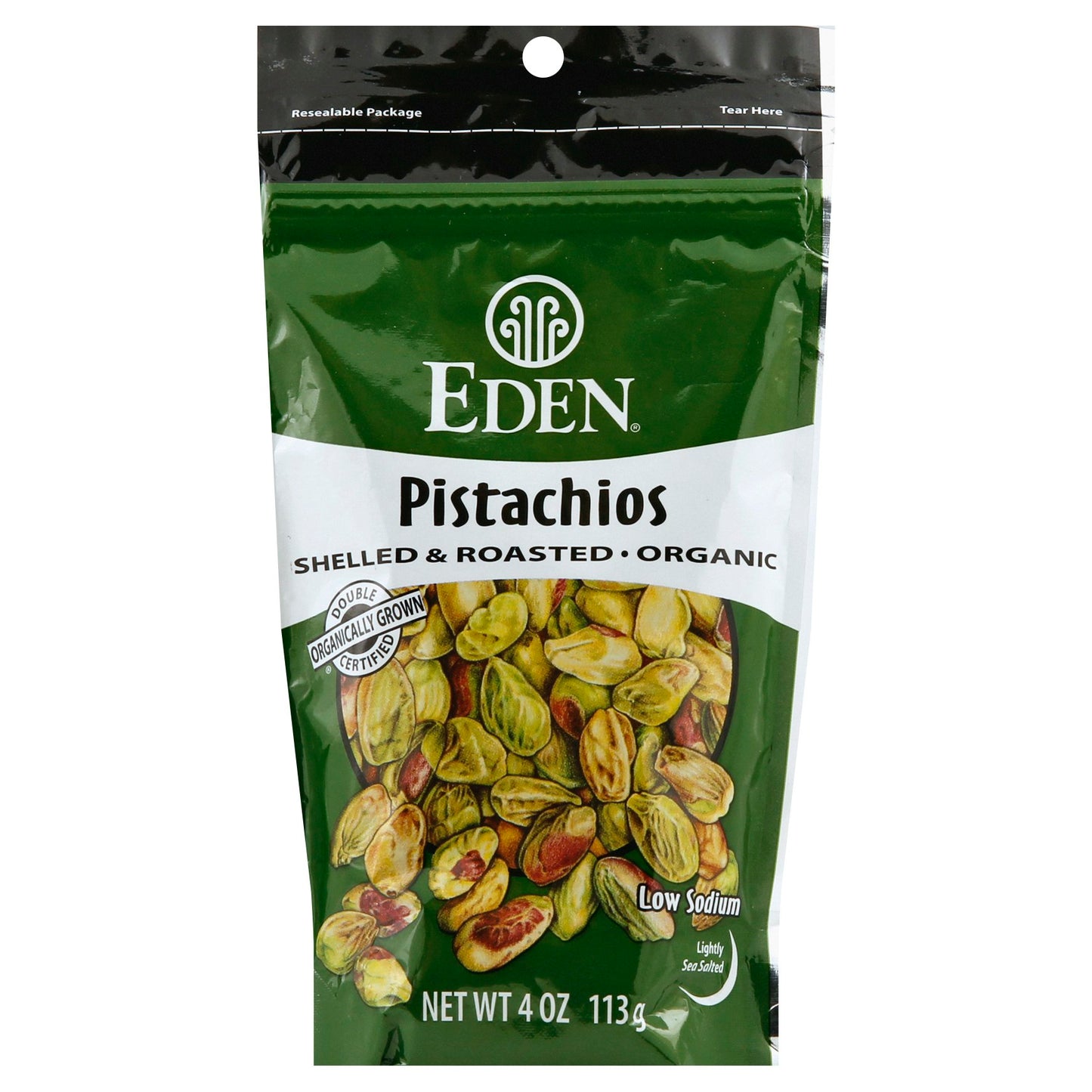 Eden Foods Nut Pistachio Shelld Roasted 4 Oz