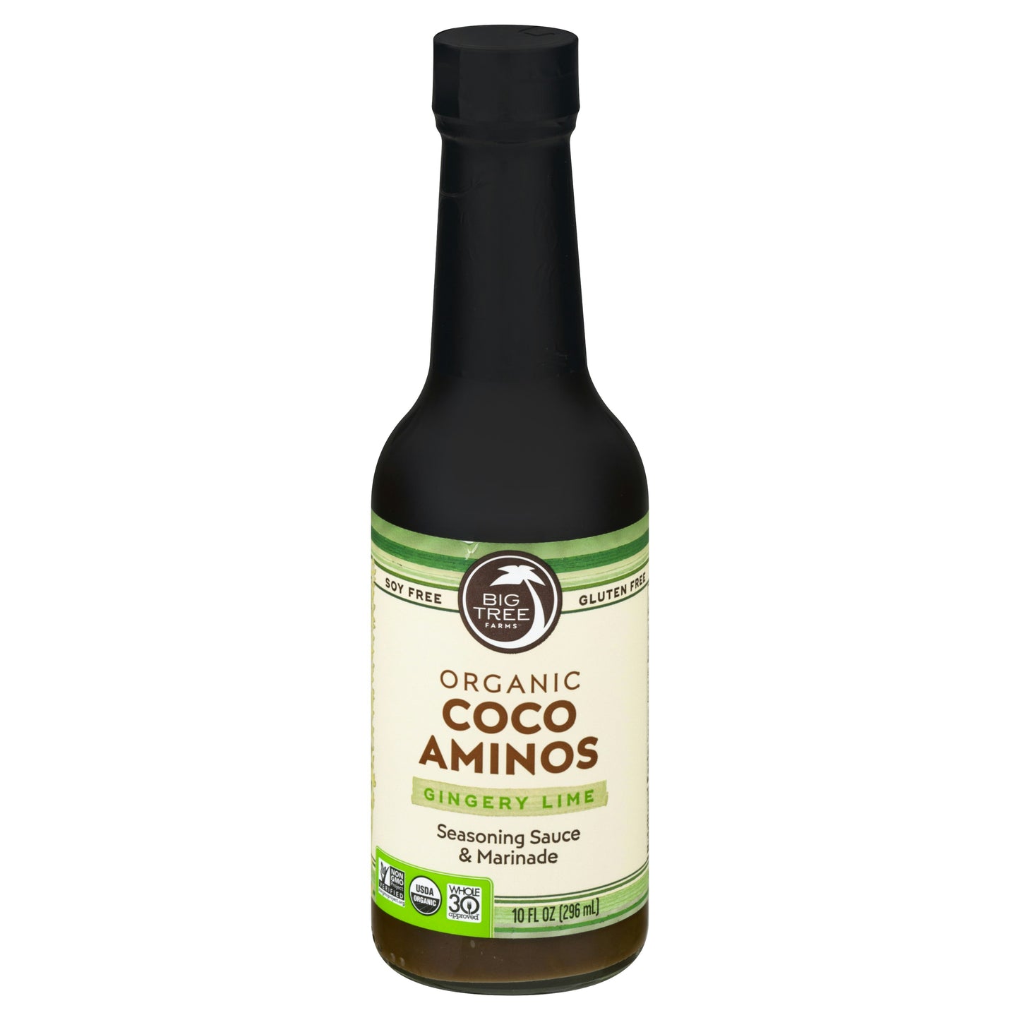 Big Tree Farms Aminos Coco Ginger Lime 10 Fl oz (Pack of 6)