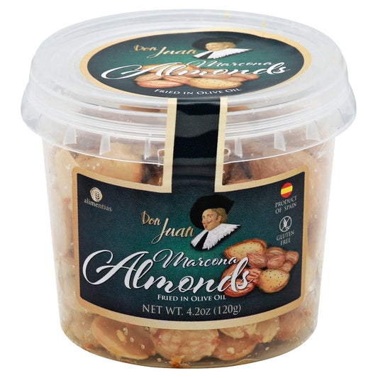 Don Juan Almonds Salted Marcona 4.2 oz (Pack Of 12)