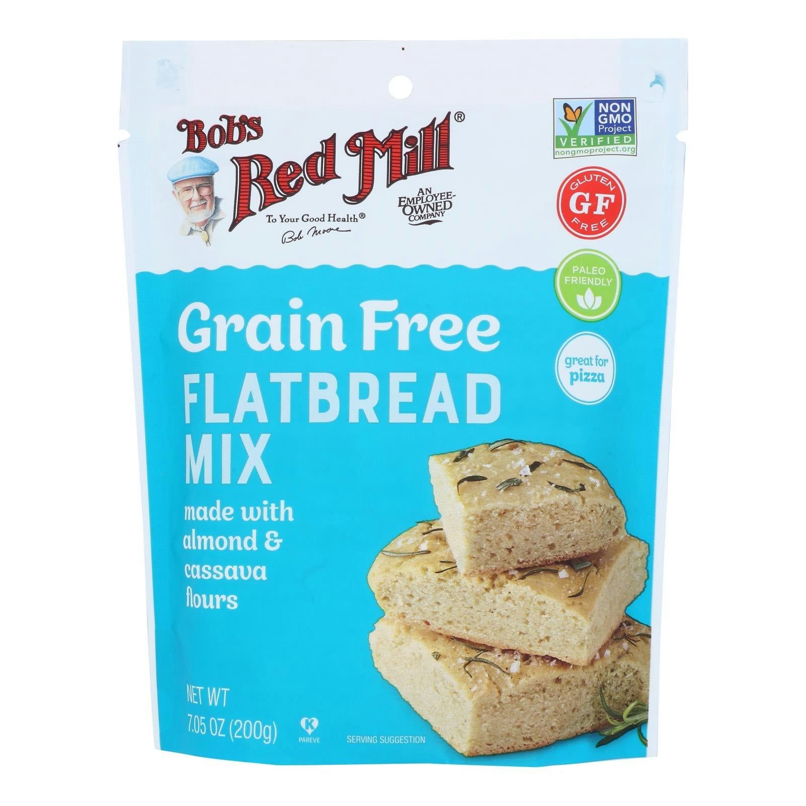 Bob's Red Mill - Flatbread Mix Grain Free 7.05 oz (Pack of 5)