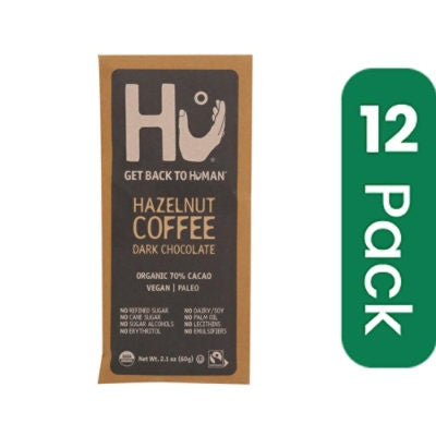 Hu - Dark Chocolate Br Hazelnut Coffee 2.1 oz (Pack of 12)