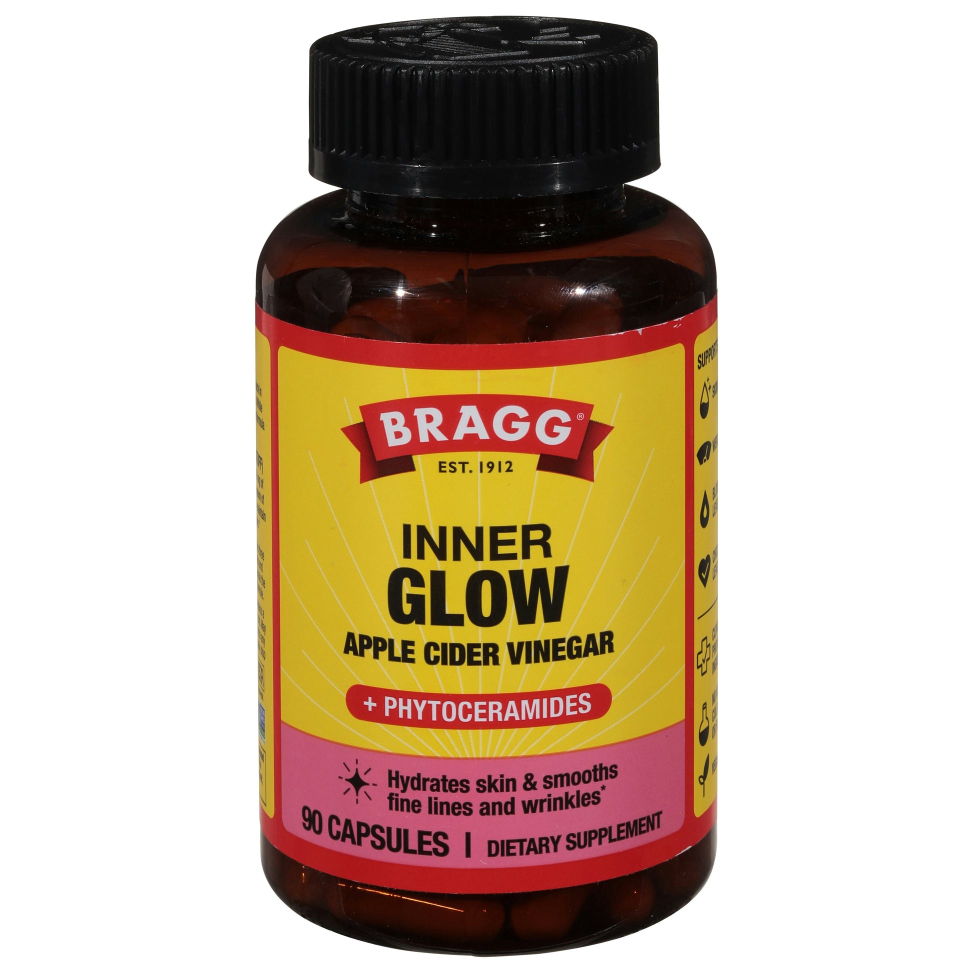 Bragg Apple Cider Vinegar Inner Glow Beauty 90 Capsules