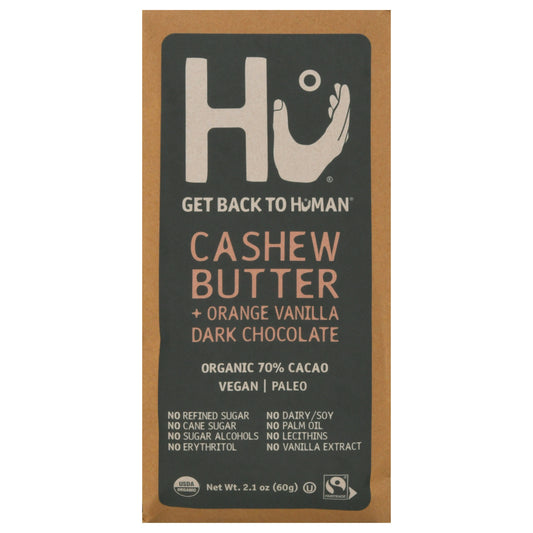 Hu Chocolate Orange Vanilla Cashew Butter 2.1 Oz (Pack of 12)