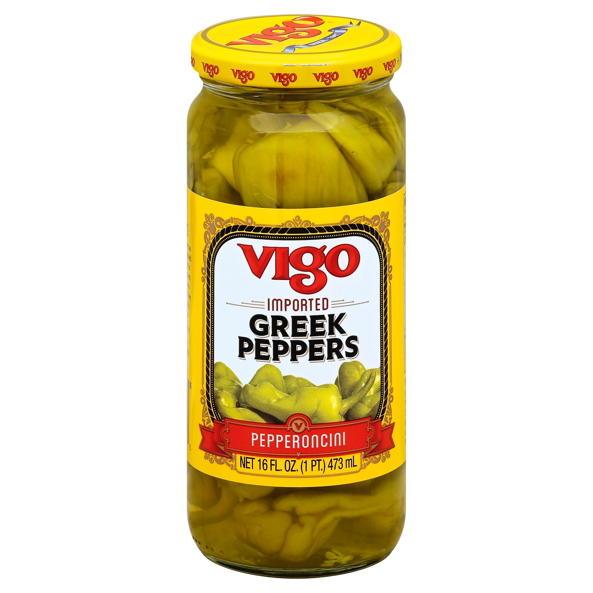 Vigo Pepper Greek 16 oz (Pack of 6)