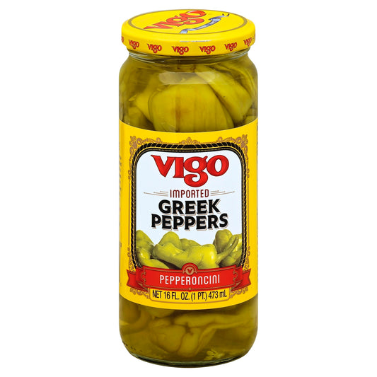 Vigo Pepper Greek 16 oz (Pack of 6)