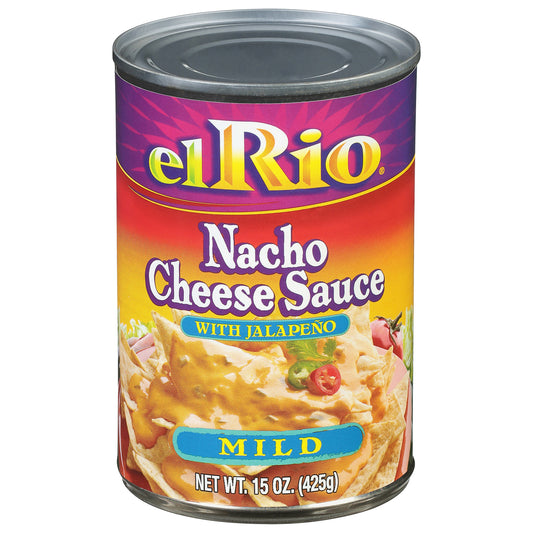 El Rio Nacho Cheese Sauce Mild 15 Oz (Pack of 12)