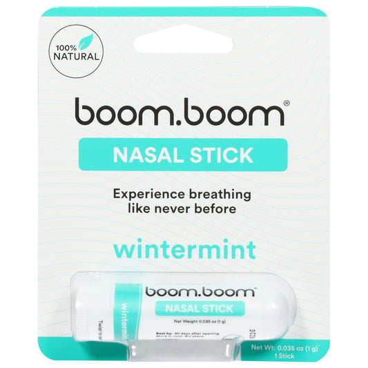 Boomboom Naturals Inhaler Nasal Wintermint 1 Pack - Each (Pack of 6)