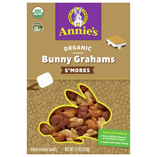 Annies Homegrown Graham Cracker Smores 7.5 Oz Pack of 12