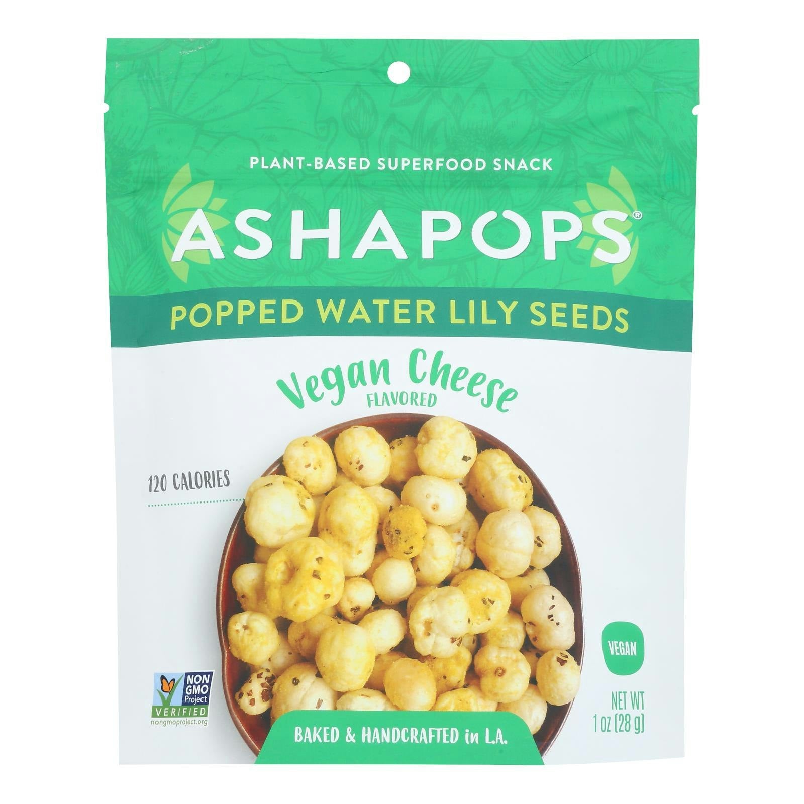 Ashapops - Pops Water Lily Vegan Cheese 1 oz (Pack of 6)