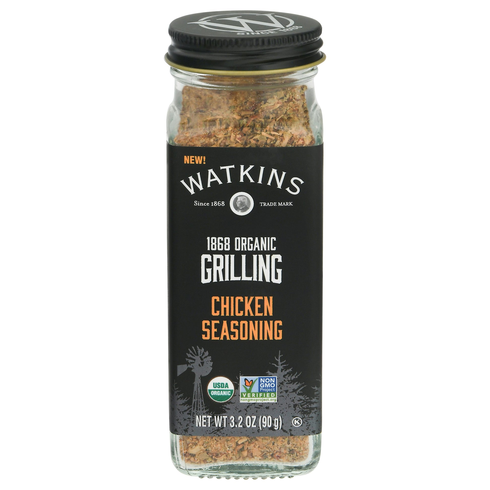 Watkins Seasoning Chicken Grillin 3.2 oz (Pack of 3)