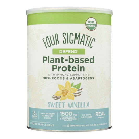 Four Sigmatic - Protein Plant Based Sweet Vanilla - 21.16 oz