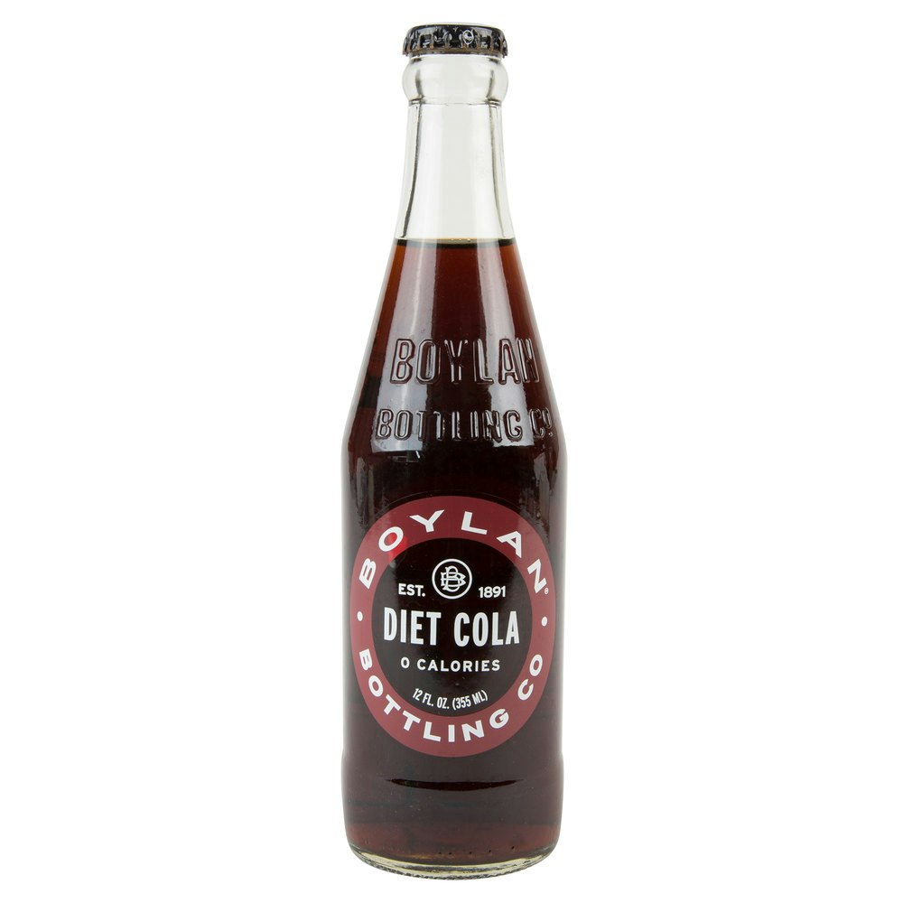 Boylan Soda Diet Cola 48 Fo Pack of 6