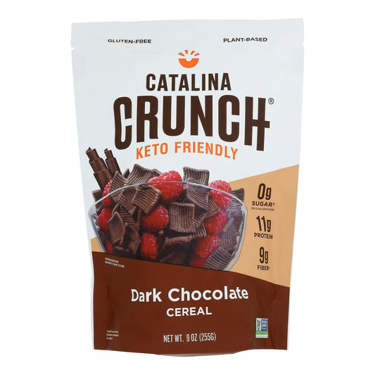 Catalina Crunch Dark Chocolate Keto Cereal 9 Oz Pack of 6