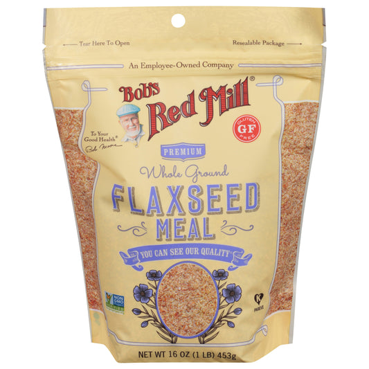 Bobs Red Mill Flaxseed Meal 16 oz (Pack of 4)