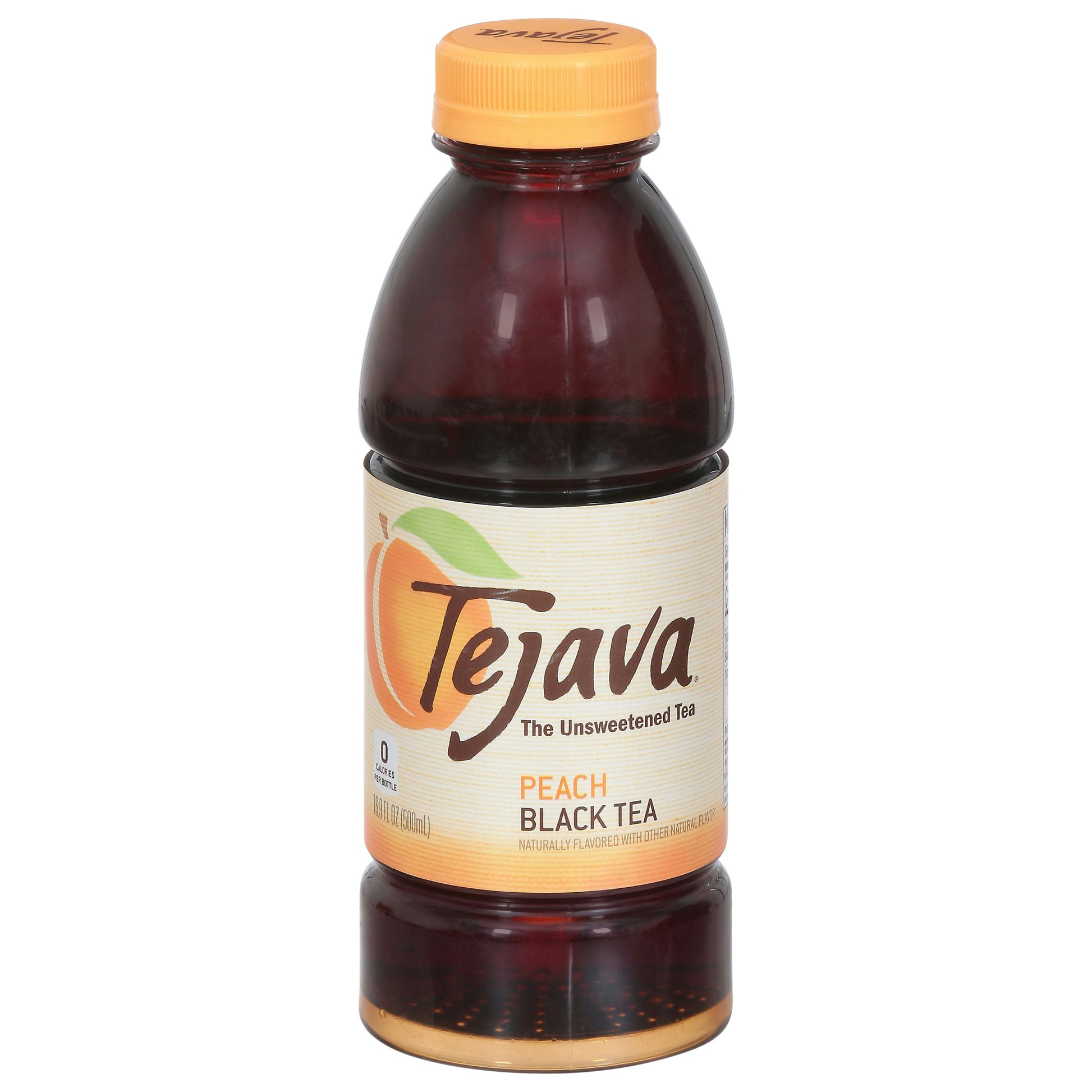 Tejava Tea RTD Peach Unsweetened 16.9 Fo Pack of 12