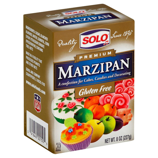 Solo Paste Marzipan 8 oz (Pack of 6)