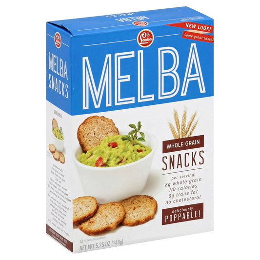 Old London Melba Snack Whole Grain 5.25 oz (Pack of 12)