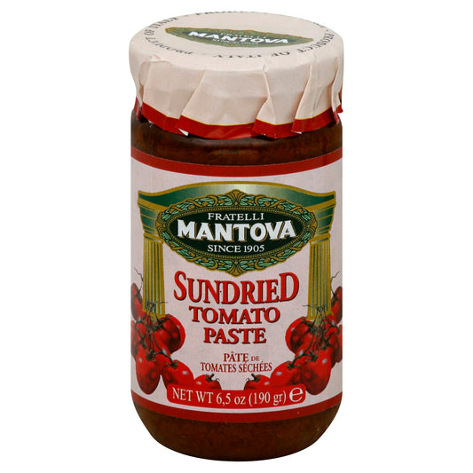 Mantova Paste Sundried Tomato 6.5 Oz Pack of 6