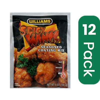 Williams Seasoning Spicy Wings 5 Oz (Pack of 12)