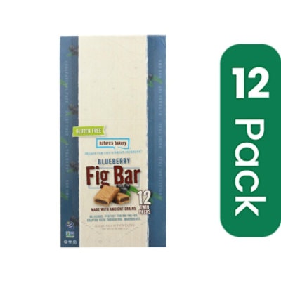 Nature's Bakery Gluten Free Fig Bar - Blueberry 2 oz (Pack of 12)