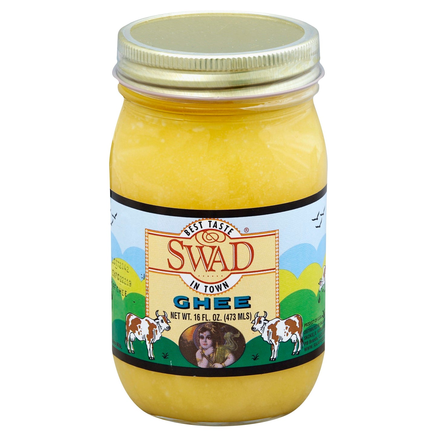 Swad Butter Ghee 16 Oz (Pack of 12)