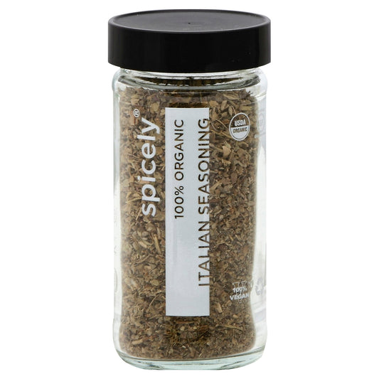 Spicely Organics Seasoning Italian Jar 0.5 Oz Pack of 3