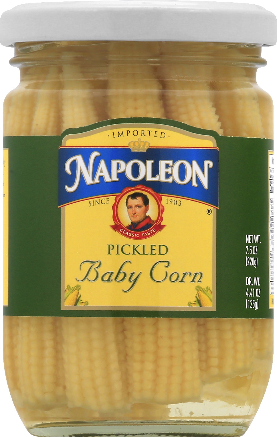 Napoleon Corn Baby Pickled 7.5 Oz (Pack of 12)