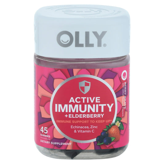 Olly Immune Gummy Berry 45 Ea (Pack of 3)