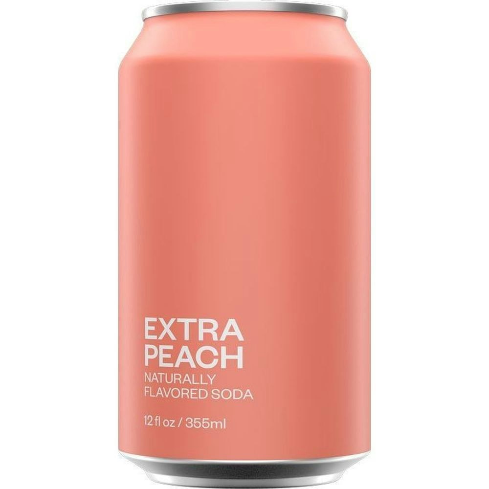 United Sodas Of America Soda Extra Peach 12 Fl oz (Pack of 12)