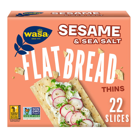 Wasa Thins Sesame 6.7 oz (Pack of 10)