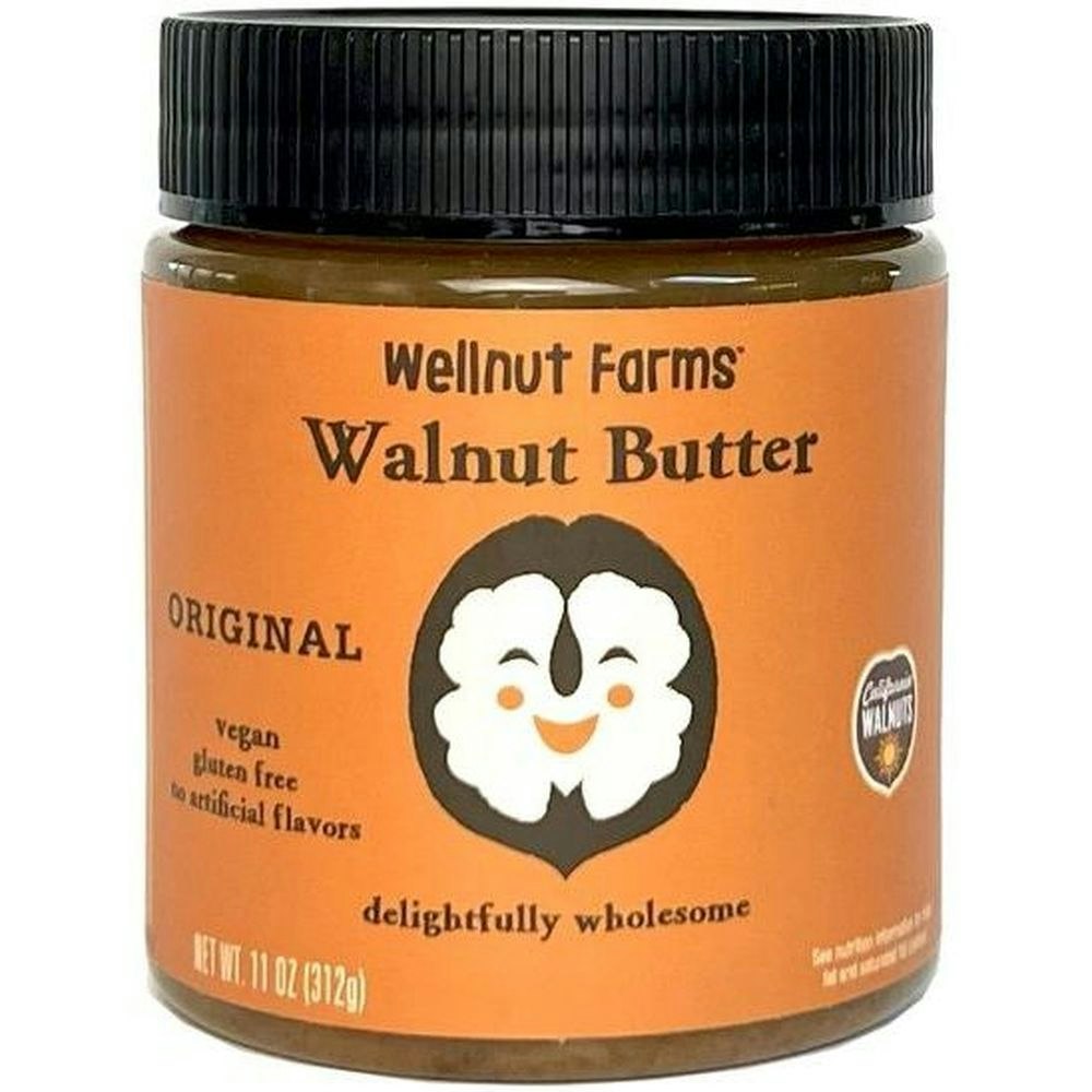 Wellnut Farms Original Walnut Butter 11 Oz Pack of 6