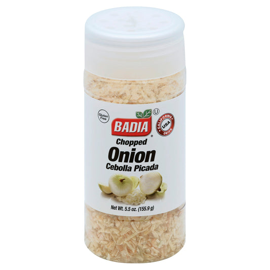 Badia Chopped Onion - 5.5 Ounce (Pack of 12)