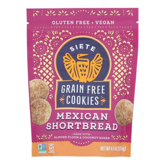 Siete - Cookie Mexican Shortbread 4.5 oz (Pack of 10)