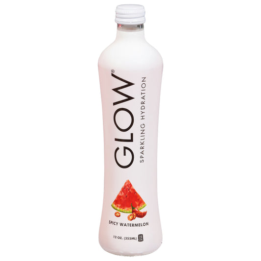 Glow Beverages Hydrate RTD Watermelon 12 Fl Oz (Pack of 12)