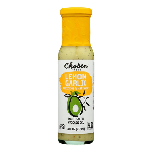 Chosen Foods - Dressing & Marinade Lemon Garlic 8 fl. oz (Pack of 6)