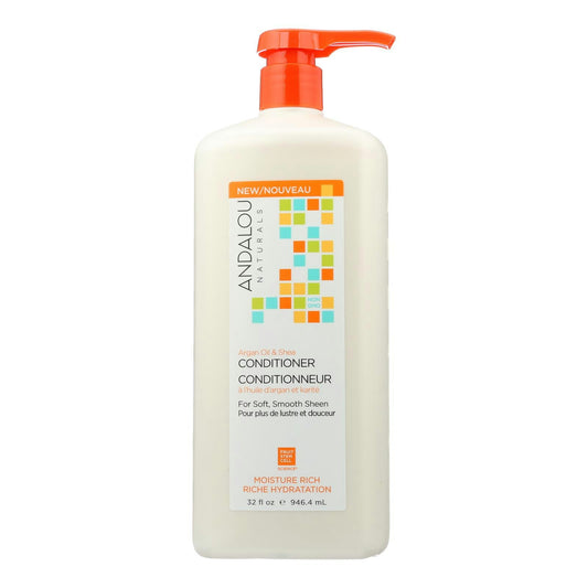 Andalou Naturals Conditioner Argan Oil Shea 32 Fo