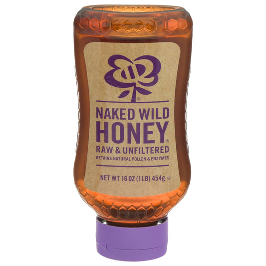 Naked Wild Honey Honey America's Inverted Pet 16 oz (Pack of 12)