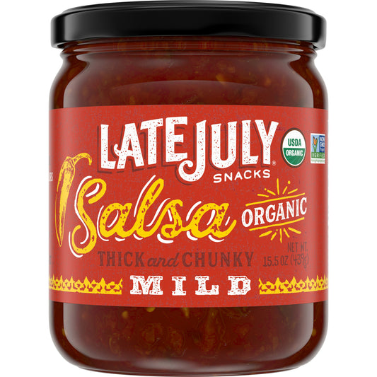 Late July Salsa Mild 15.5 oz (Pack of 12)