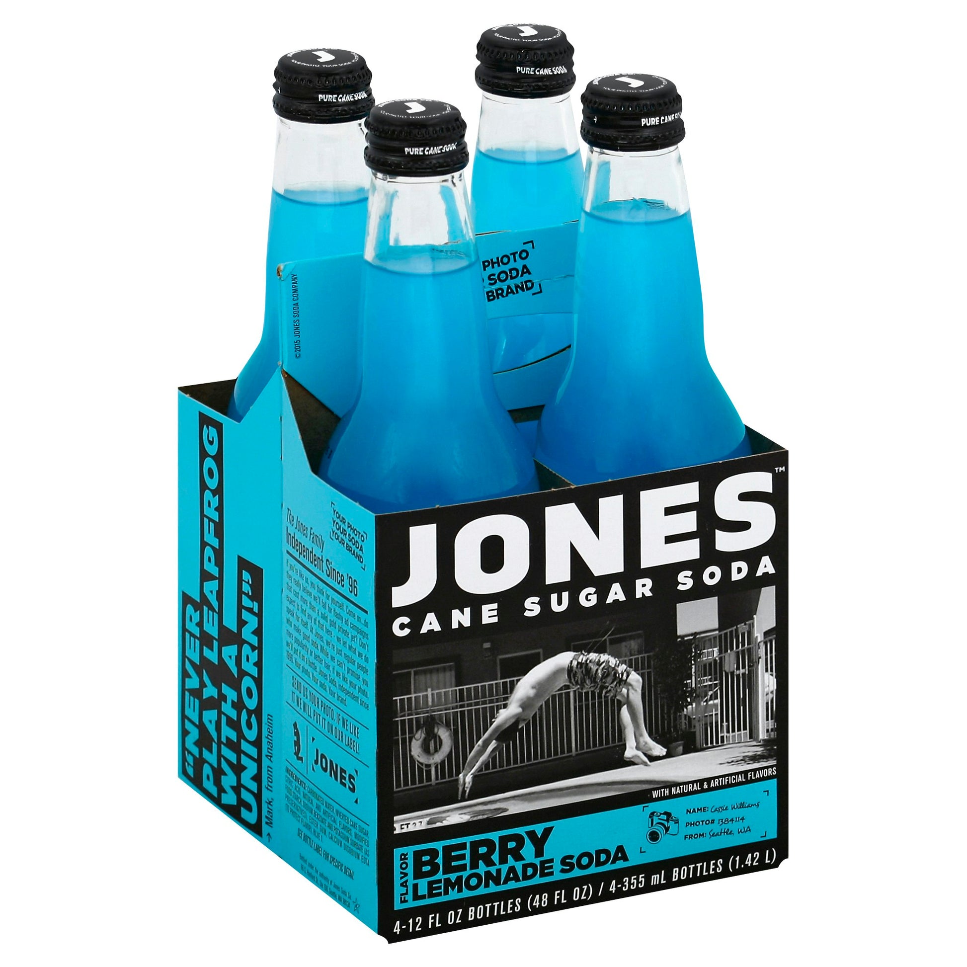 Jones Soda 4Pk Berry Lemonade 48 FO (Pack Of 6)