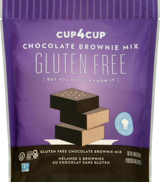 Cup 4 Cup Mix Brownie Chocolate 14.25 Oz Pack of 6