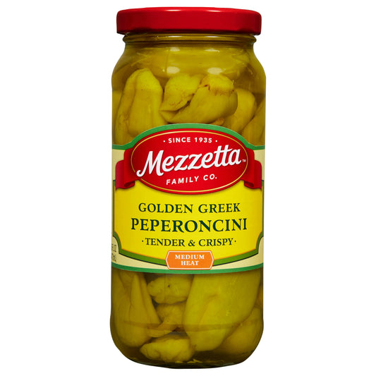 Mezzetta Pepperoncini Greek 16 oz (Pack of 6)