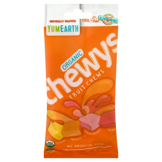 Yumearth Candy Chewys Organic Gng 2 Oz (Pack of 12)